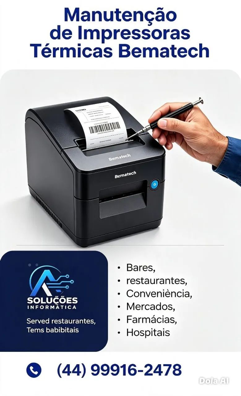 Manutenção impressoras térmica Bematech - Foto 3