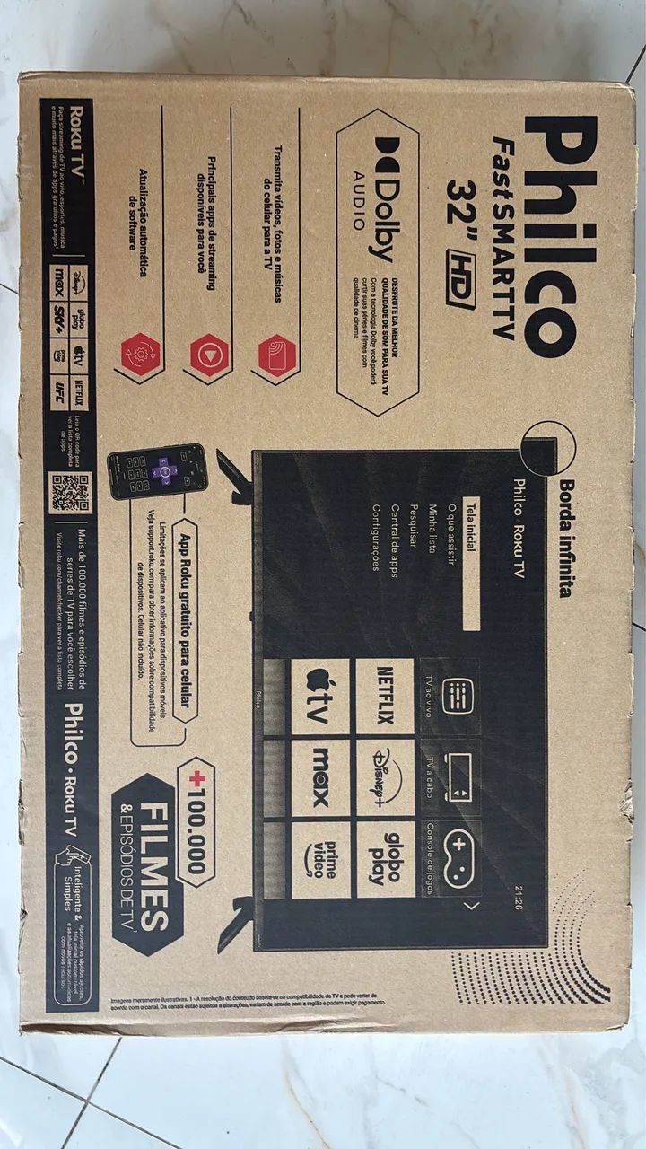 Smart Tv Philco 32 polegadas 799,00 - Foto 2