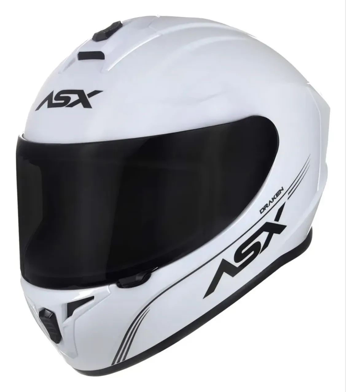 VENDO CAPACETE ASX DRAKEN TEM 1 E MEIO DE USO - Foto 3