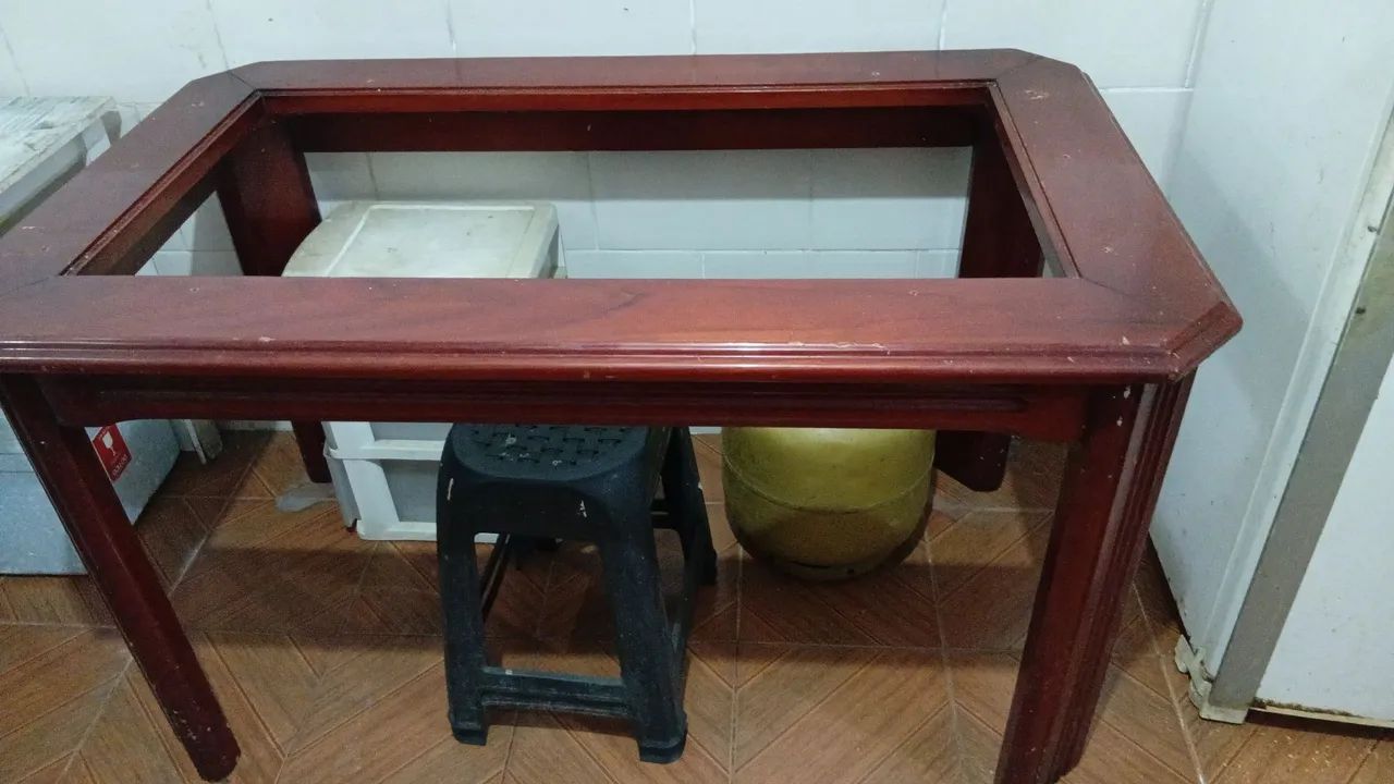 Vendo base de mesa de madeira - Foto 2