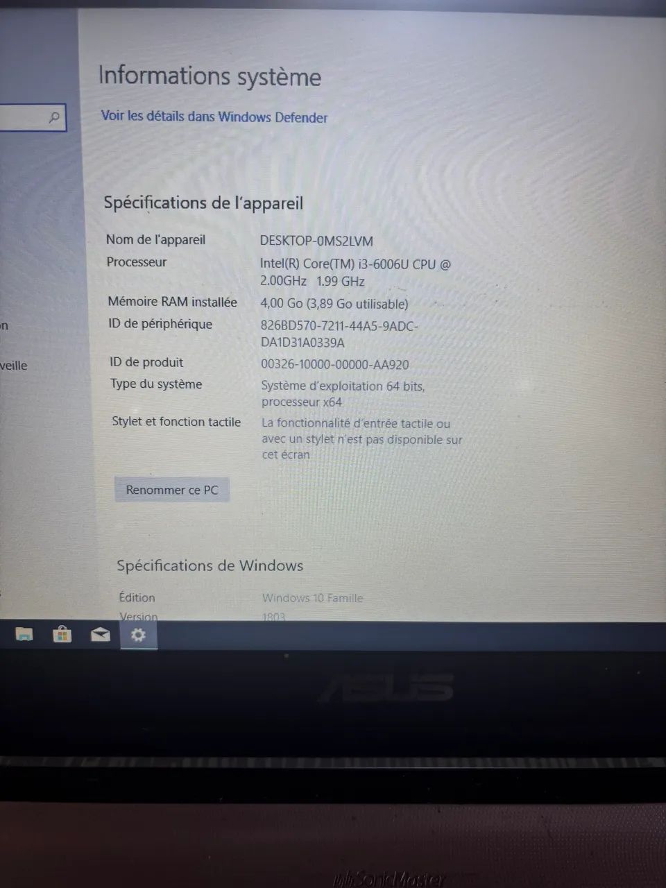 Vendo notebook Asus, bateria viciada, mais de resto ok  - Foto 5