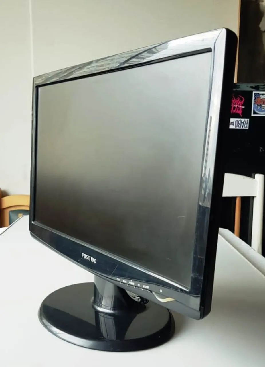 Monitor LCD 18.5 Polegadas - Positivo (Modelo W1943CV) - Usado - Funcionando - Foto 2