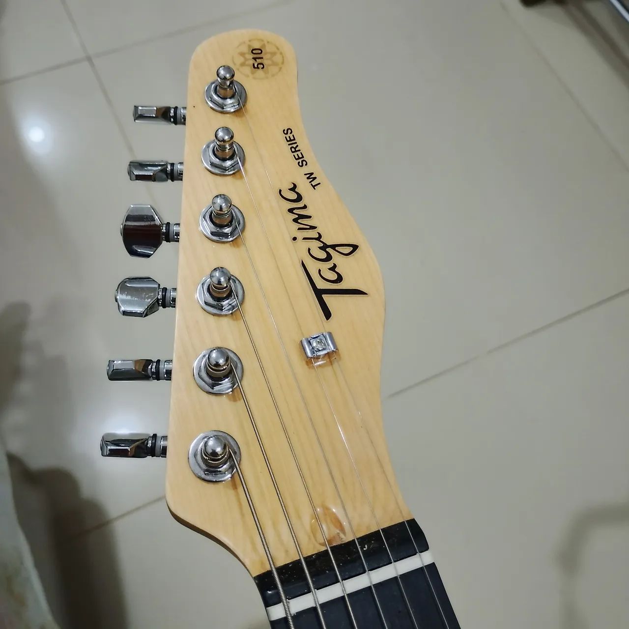 Guitarra Tagima Tg 510 - azul metálico  - Foto 3