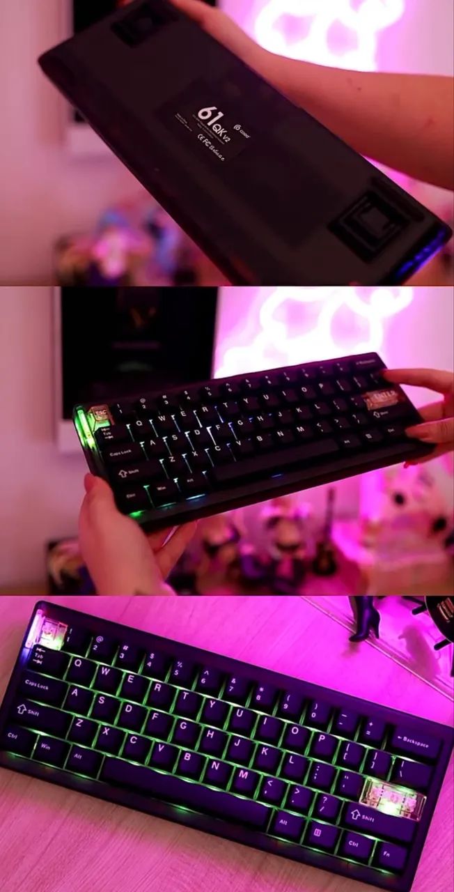 Teclado Cidoo qk61  - Foto 2