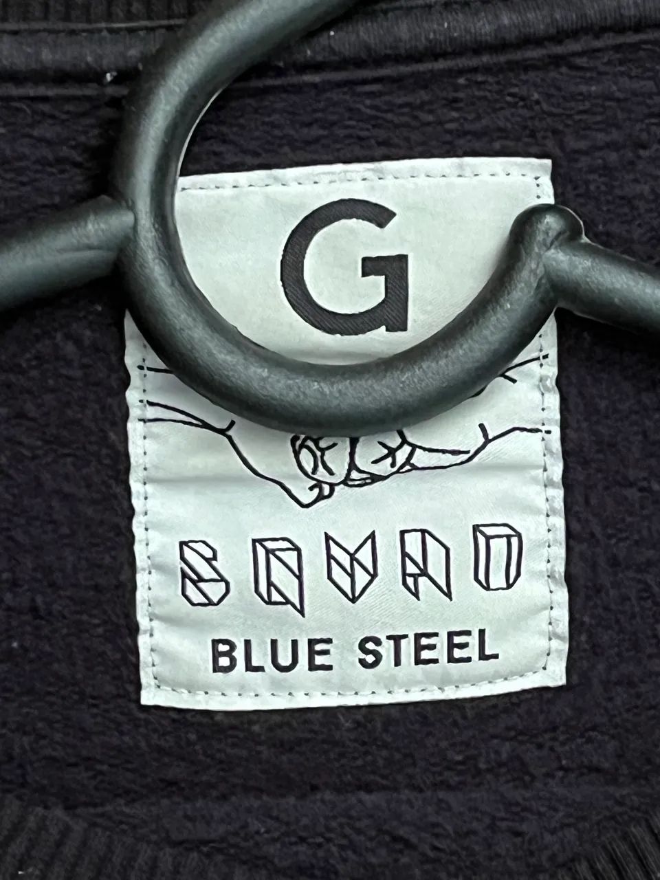 Moletom Blue Steel preto estampado Original G  - Foto 2