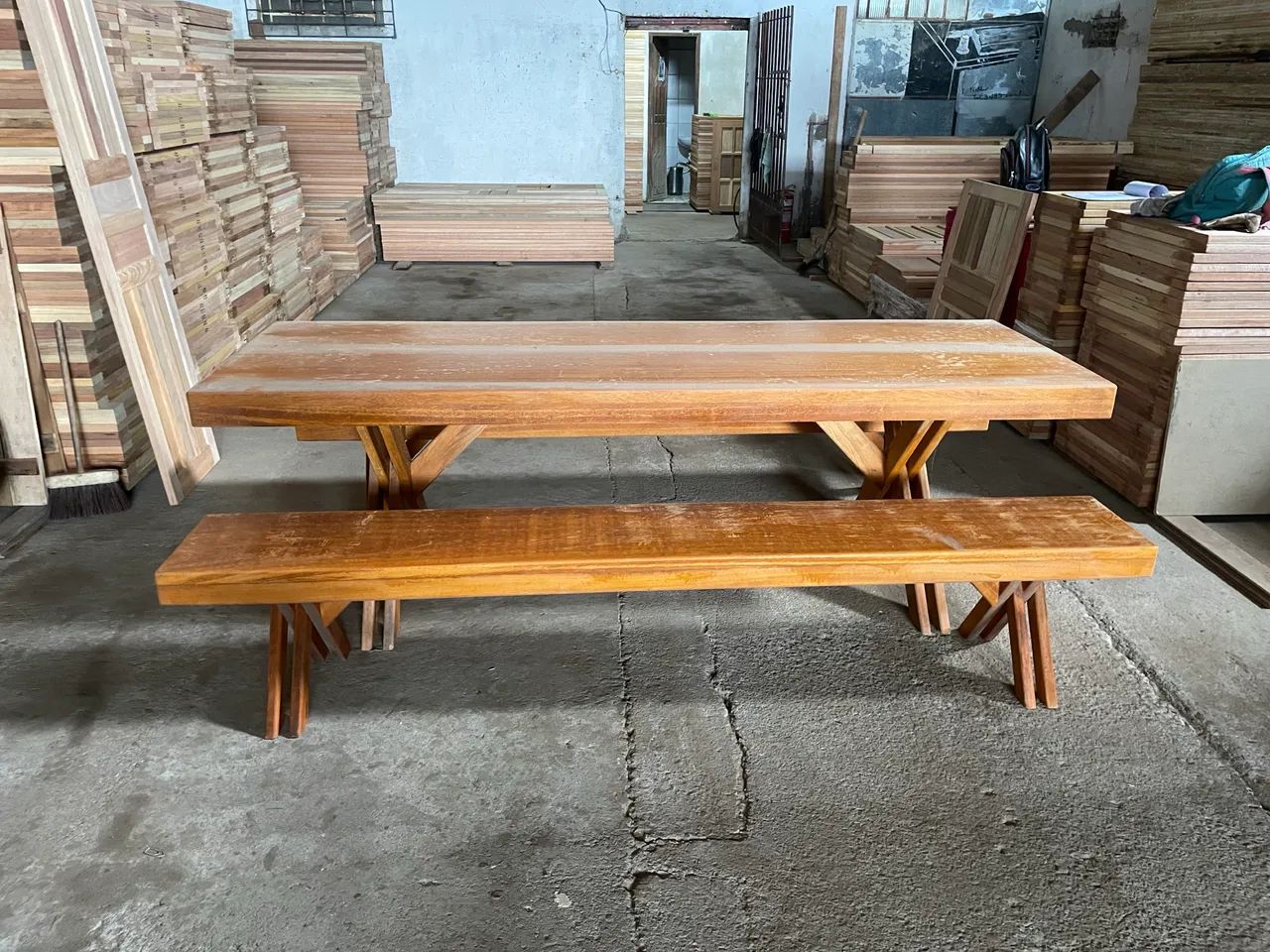 Mesa de Angelim Pedra - Foto 5
