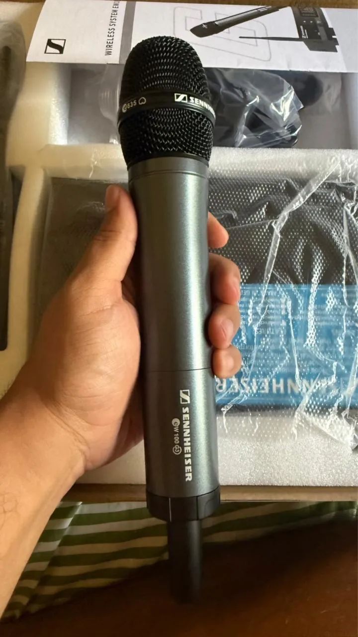 Microfone Sennheiser  Duplo ew100 G3 - Foto 4