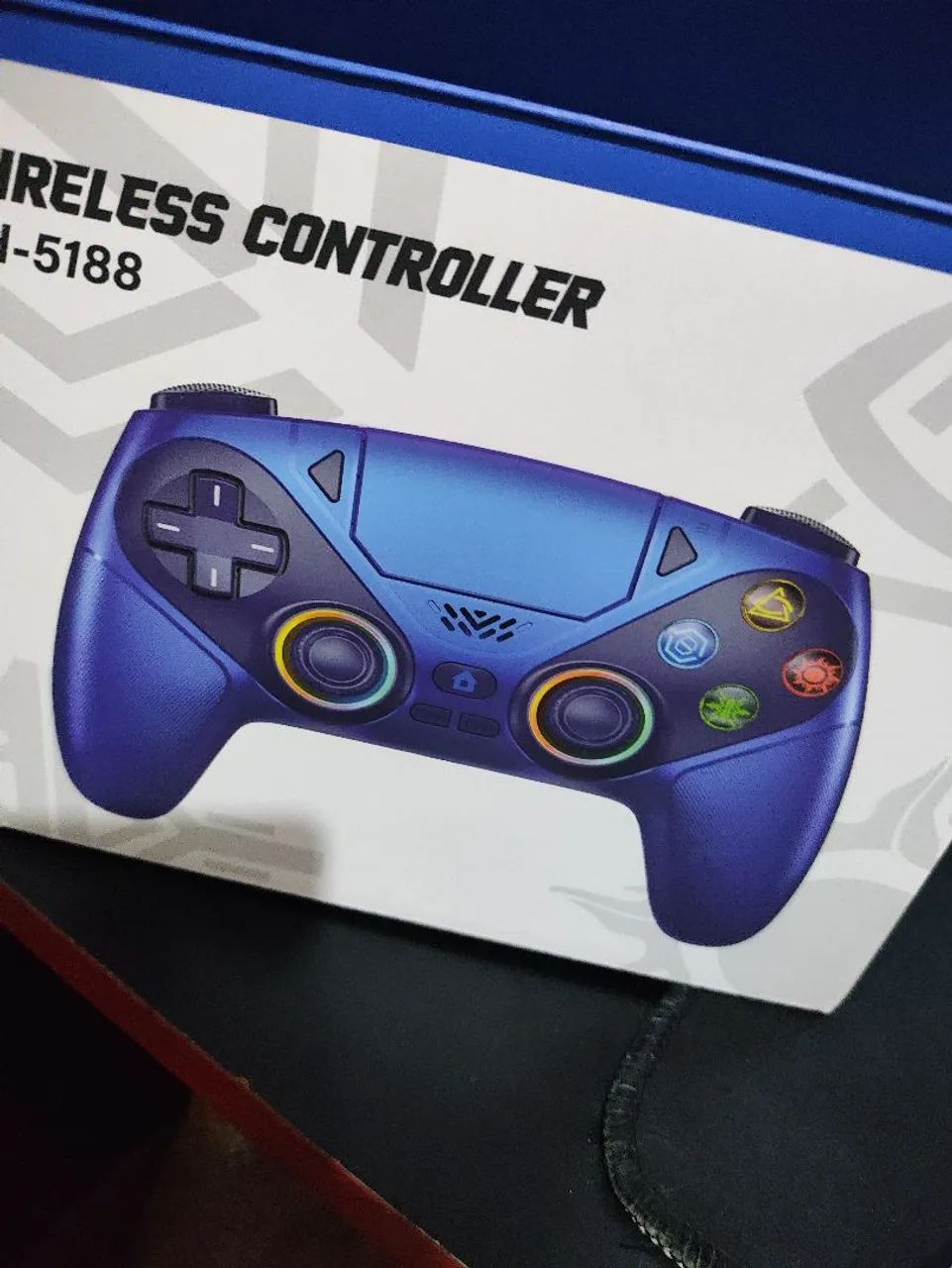 CONTROLE PS5 AZUL  - Foto 4