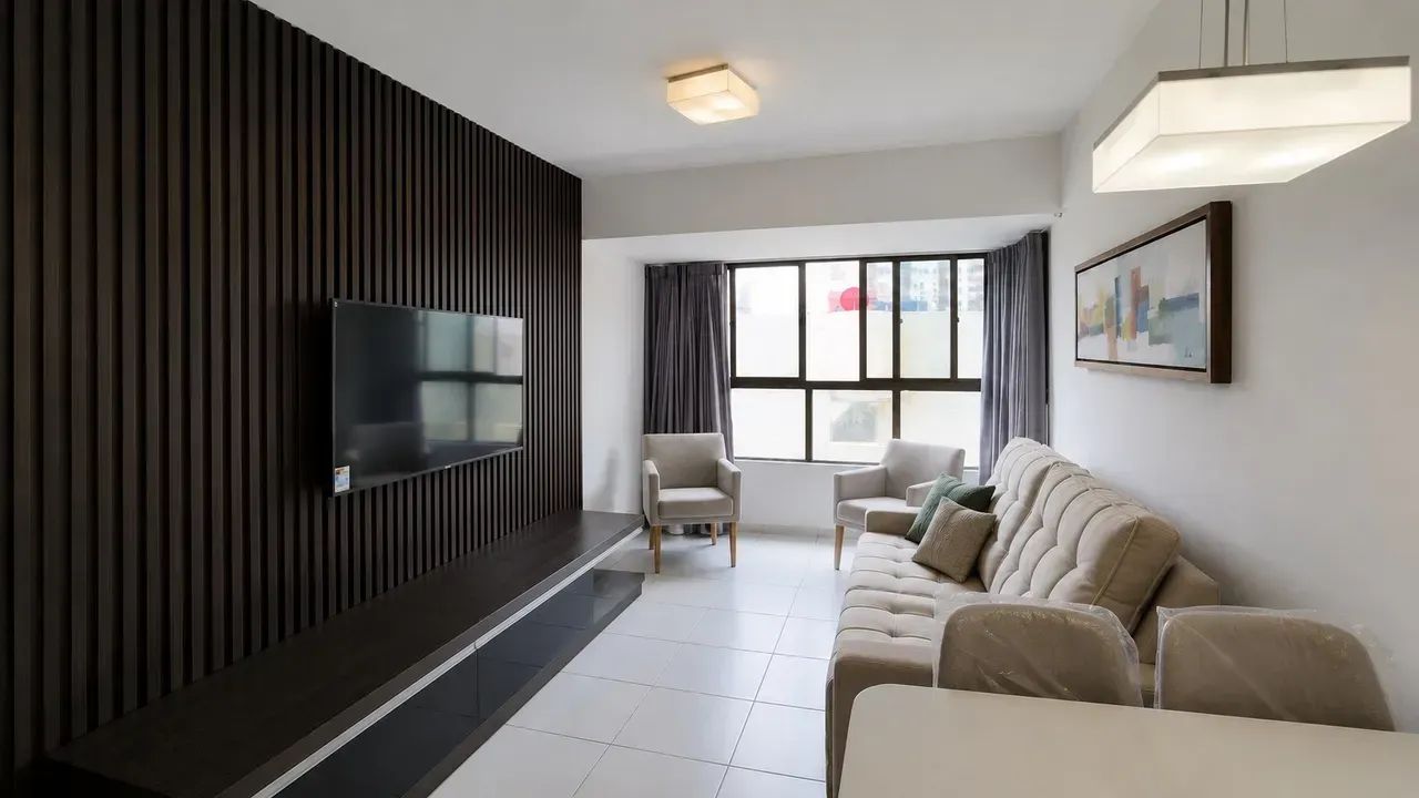 Apartamento no Pina, com 2 quartos, mobiliado para aluguel - Foto 4
