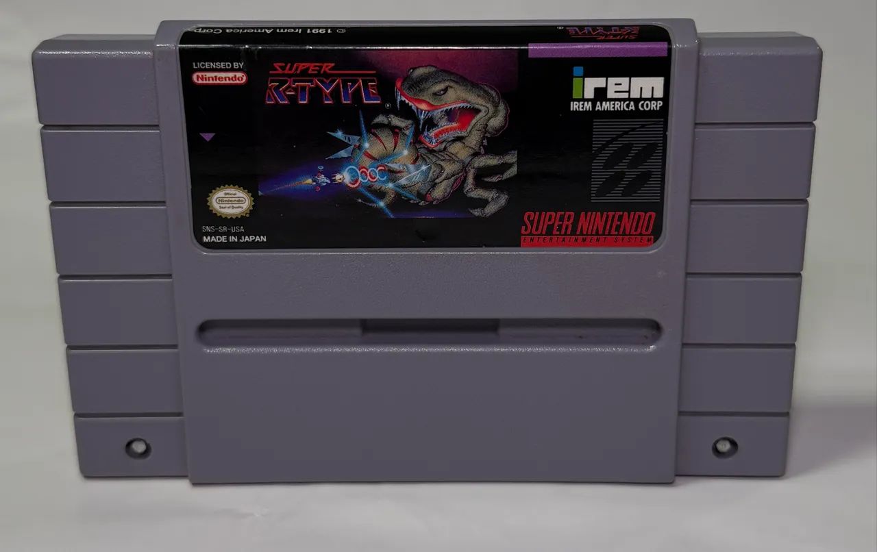 Super R Type Super Nintendo Original