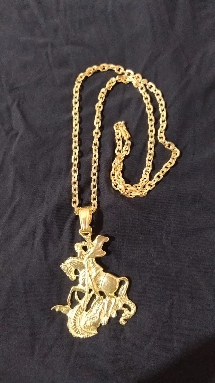 Corrente de moeda antiga  - Foto 4