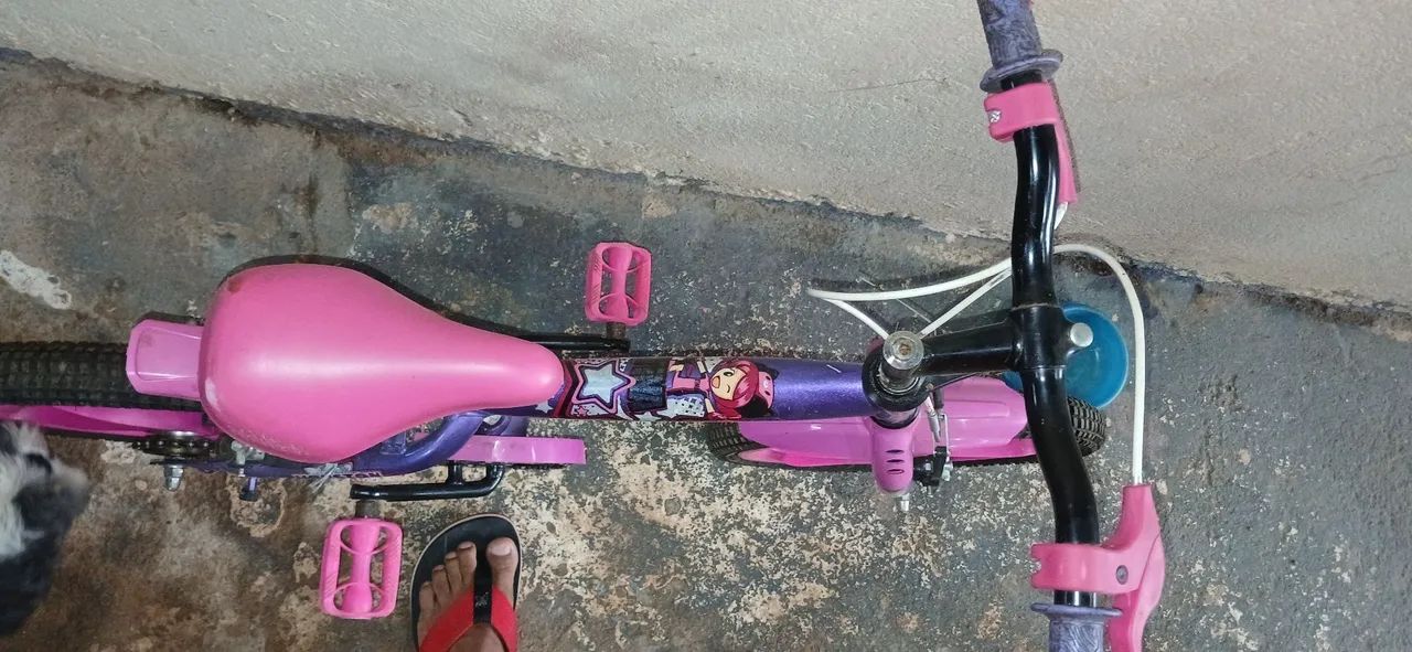 Bicicleta infantil feminina  - Foto 5
