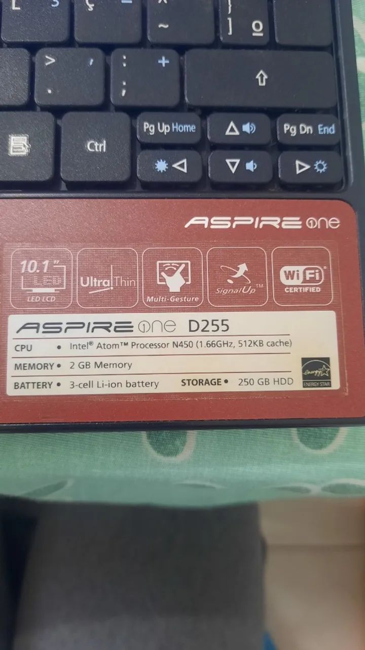 Netbook Acer Aspire One D255 - Foto 4