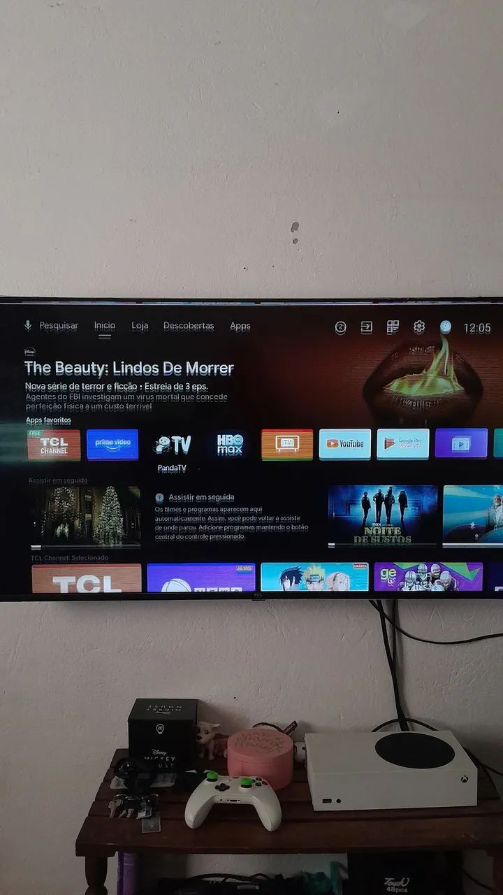 TV 43 Polegadas TCL ANDROID COM AVARIA - Foto 2