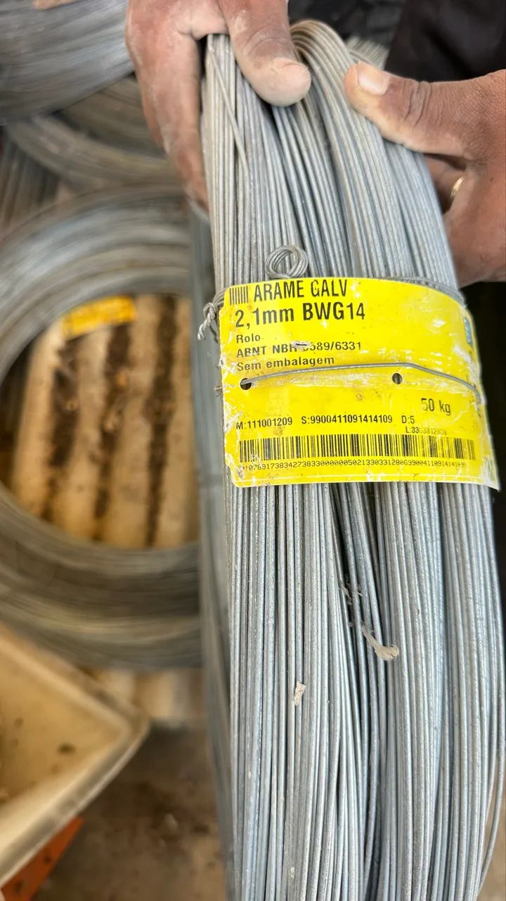 ARAME LISO GALVANIZADO - Foto 2