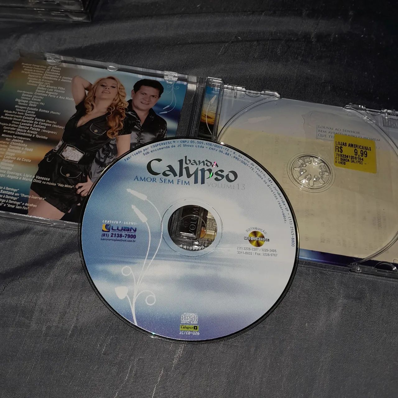 Kit 3 cds banda Calypso- leia - Foto 5