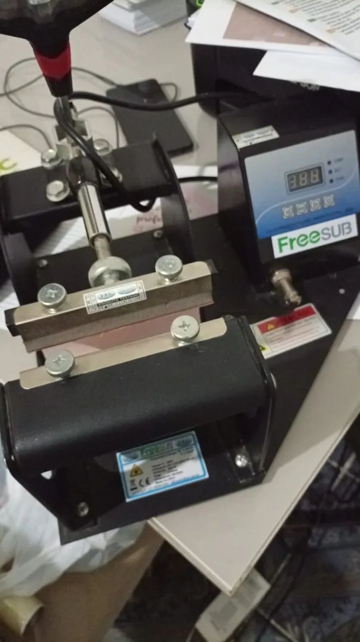 Prensa de caneca sublimação 