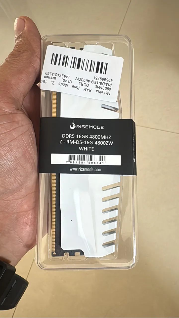 Memória DDR16gb RISE MODE 