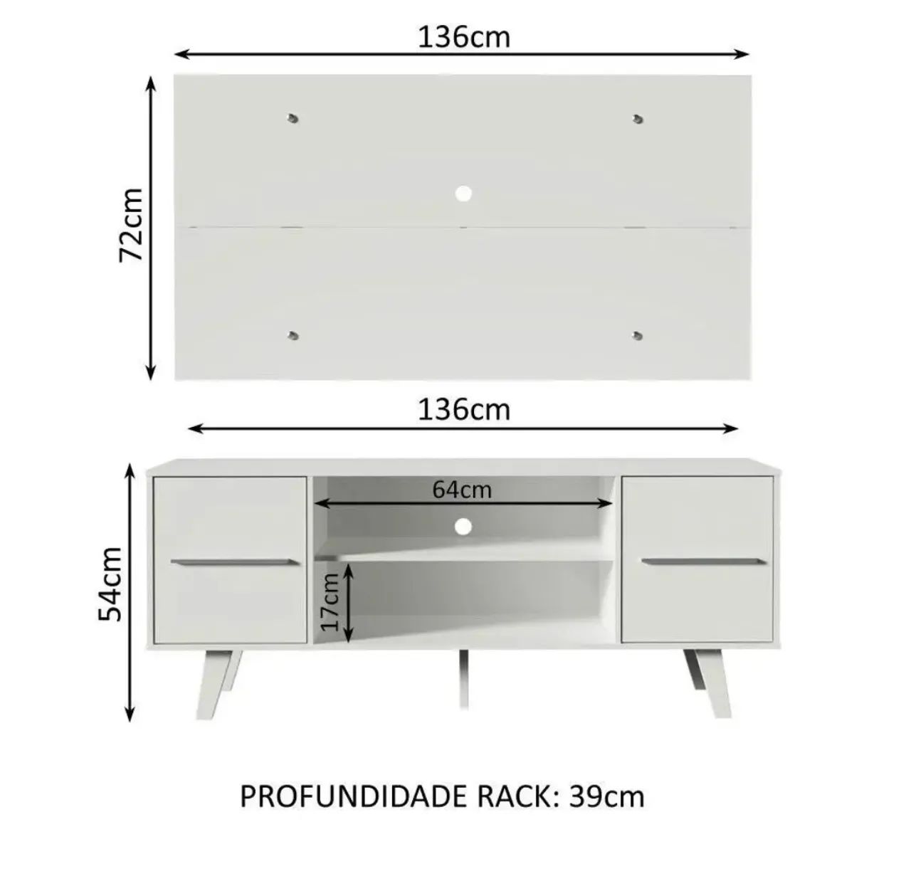 Rack com painel  - Foto 3