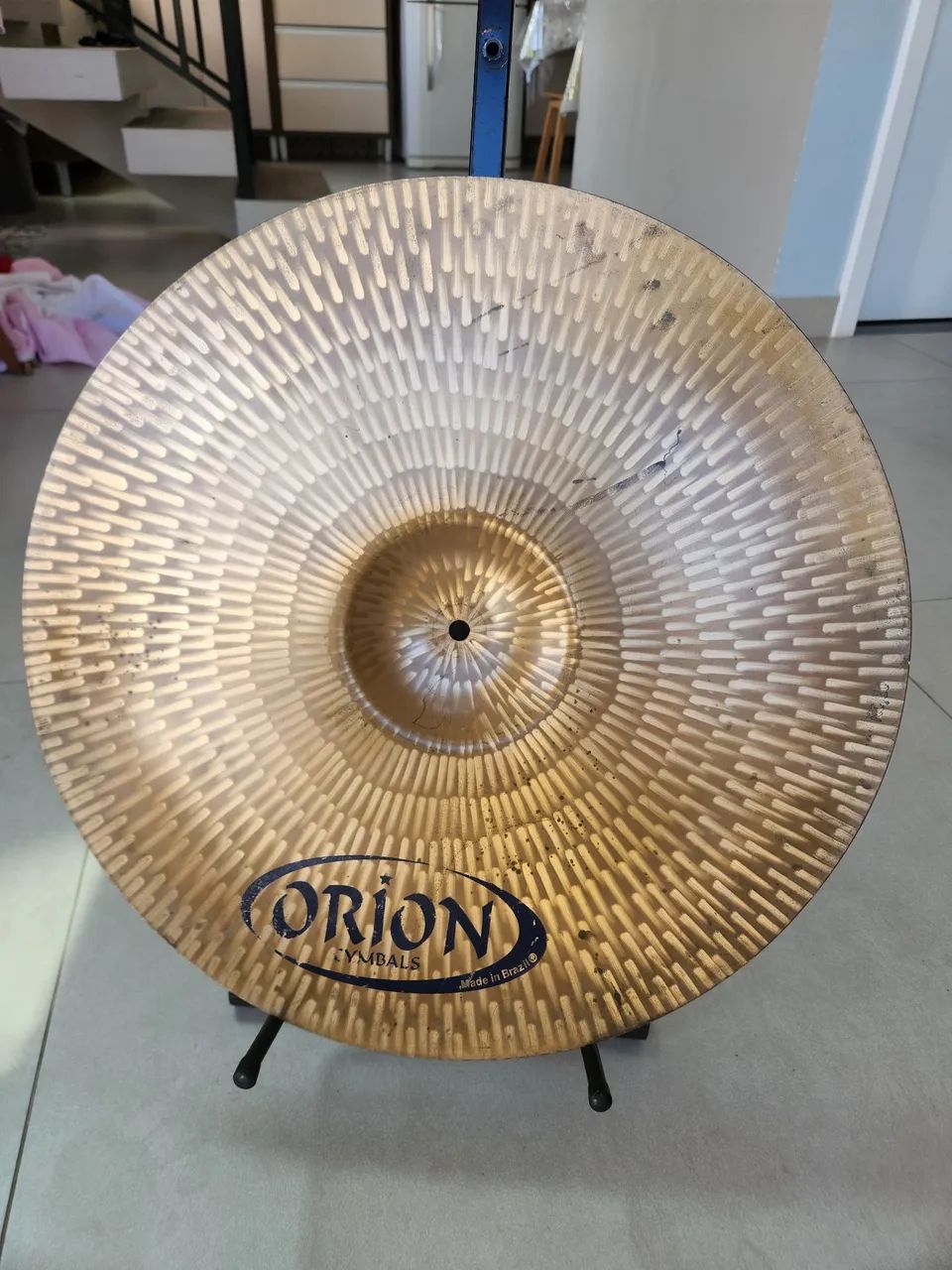 Crash 18 e Ride 20 Orion Viziuss ( ñ zildjian sabian paiste