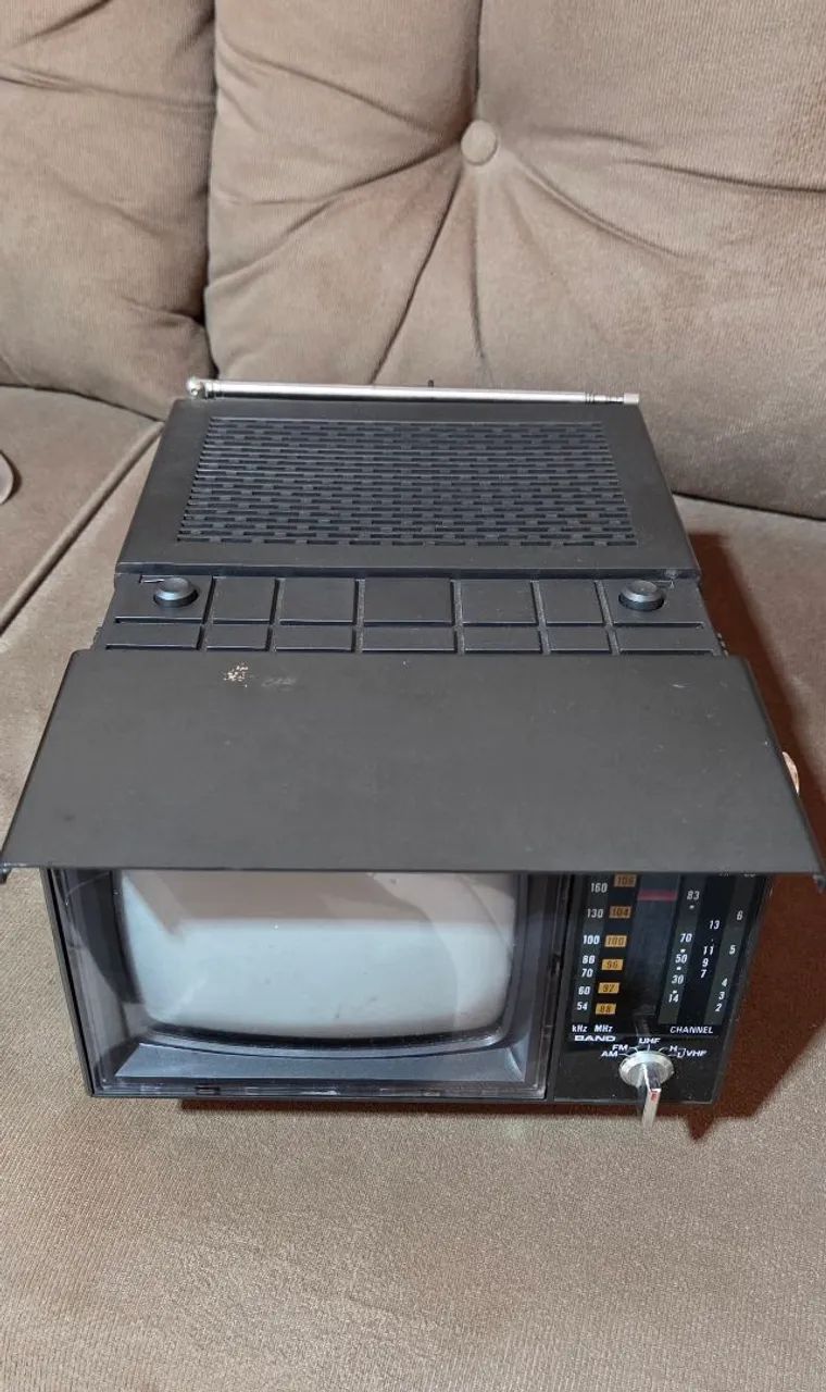 Tv portatil rara 1987 colecionáveis - Foto 2