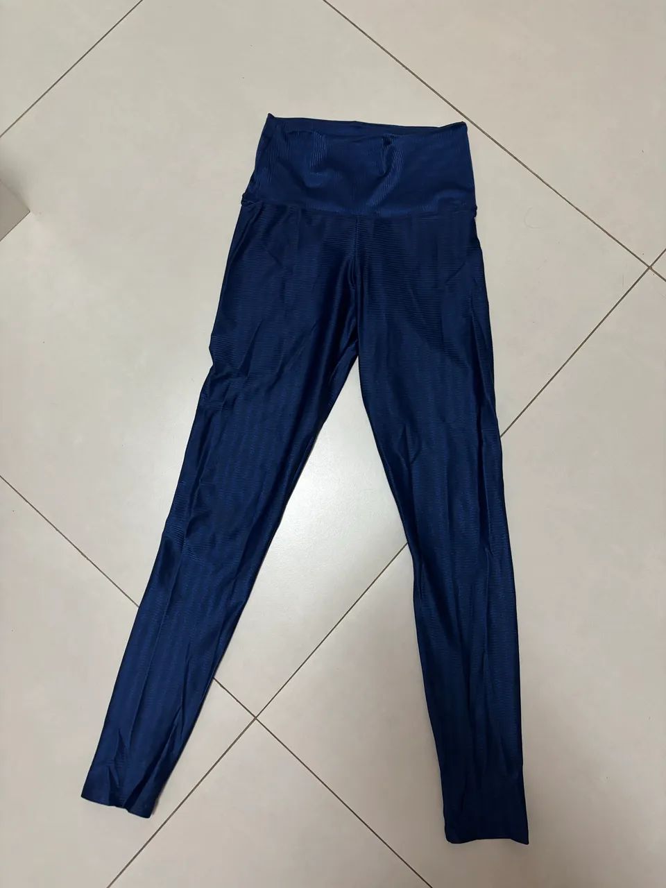Calça legging azul marinho 