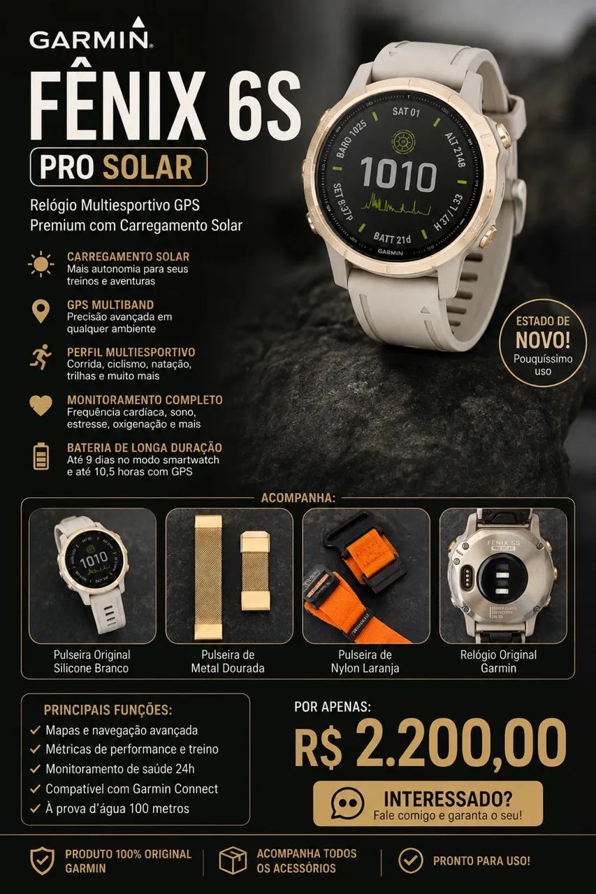 Garmin Fênix 6s