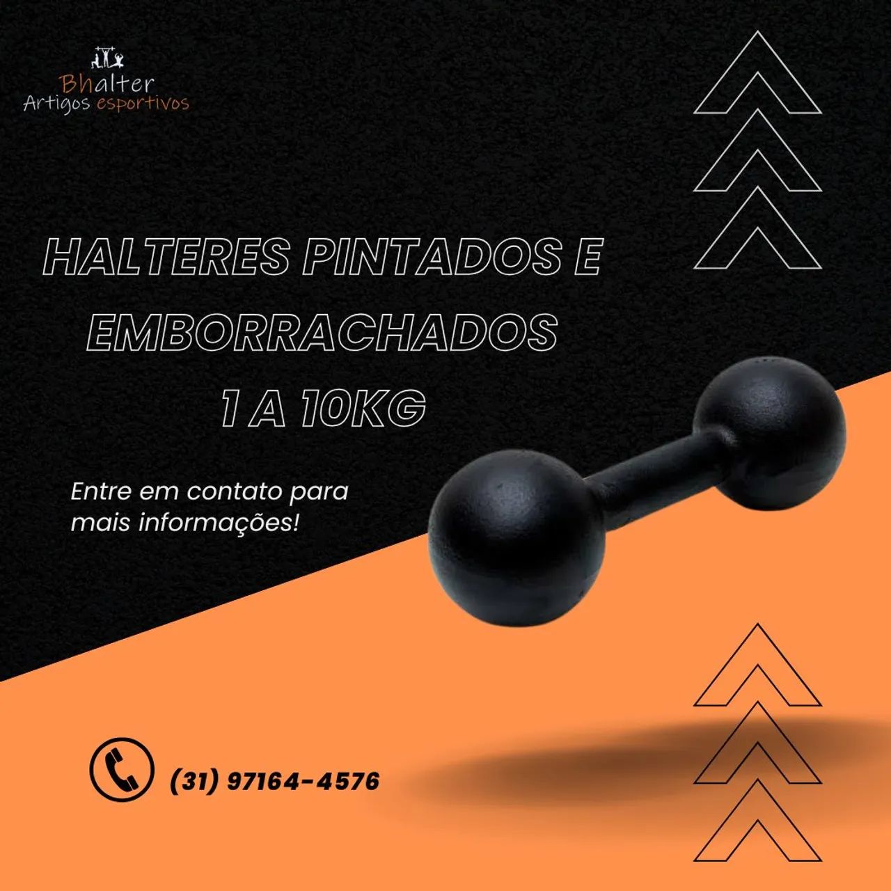 Halteres, Anilhas e kettlebell