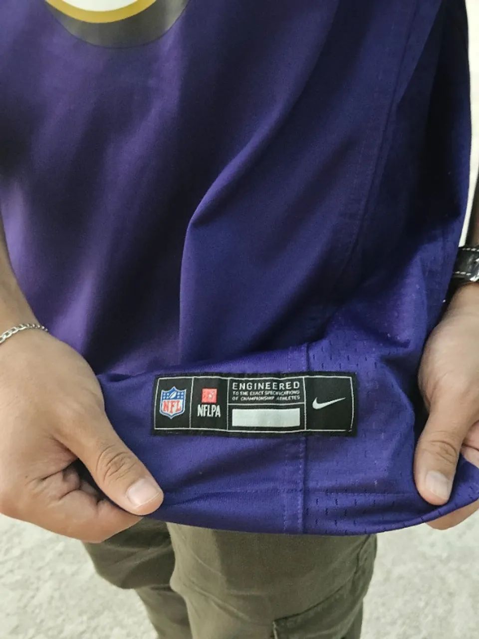 jersey nike nfl ravens jackson 8 rio game - Foto 3