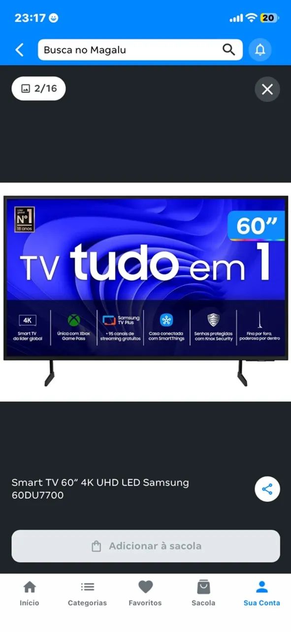 Vende-se tv Samsung 