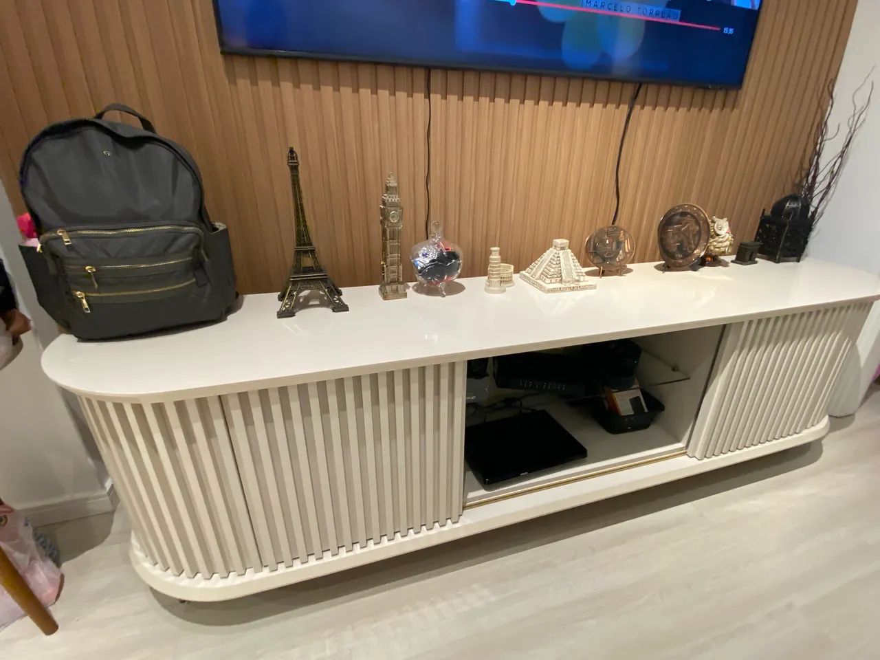 Rack para Sala de Estar - Off White 
