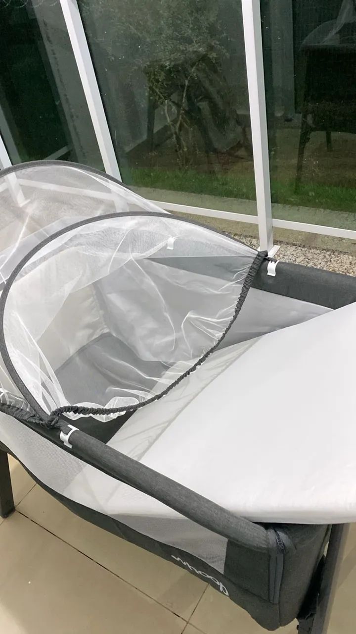 Berço Portátil Infantil Encaixa Na Cama Lado A Lado Kiddo