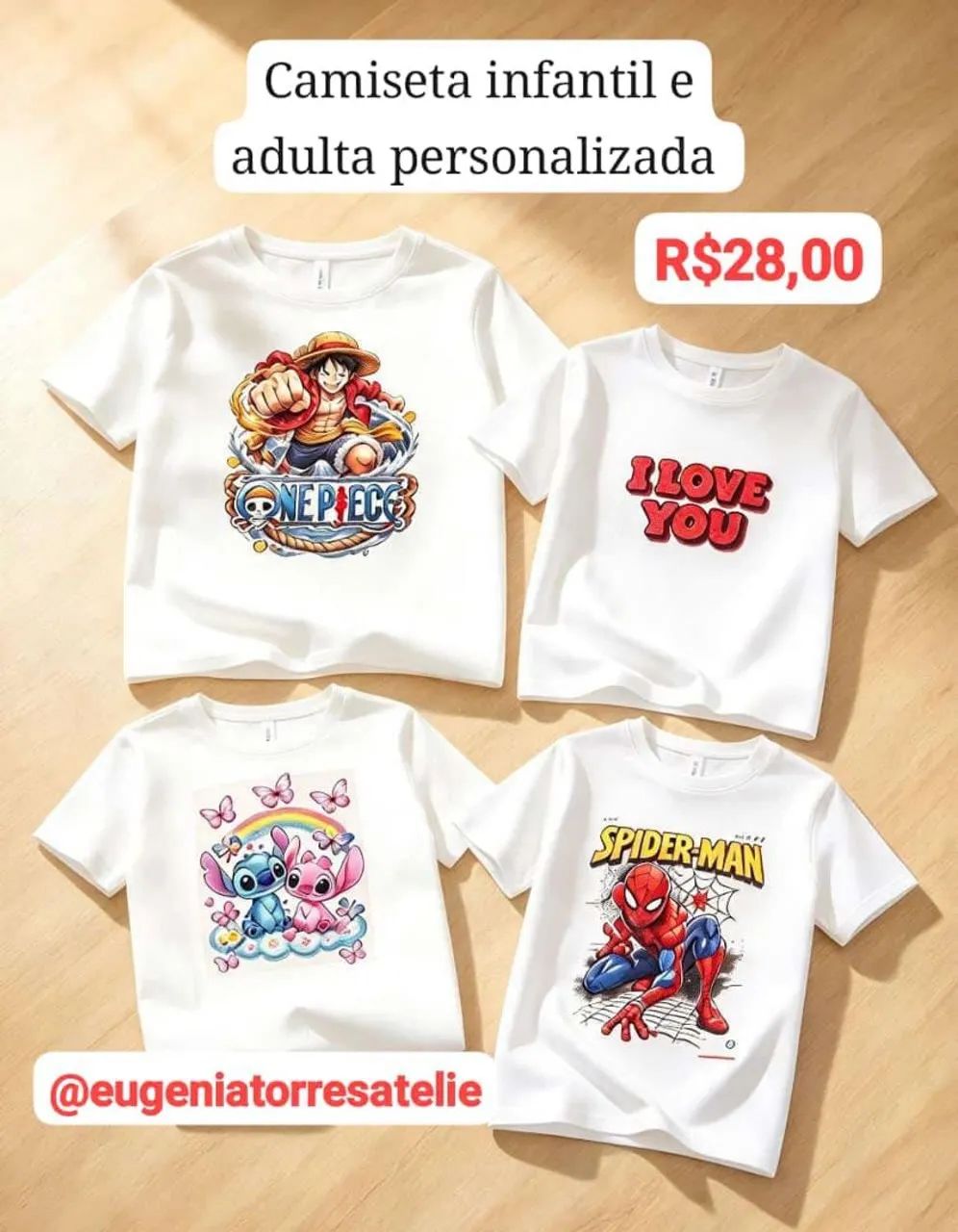 Camisetas personalizadas 