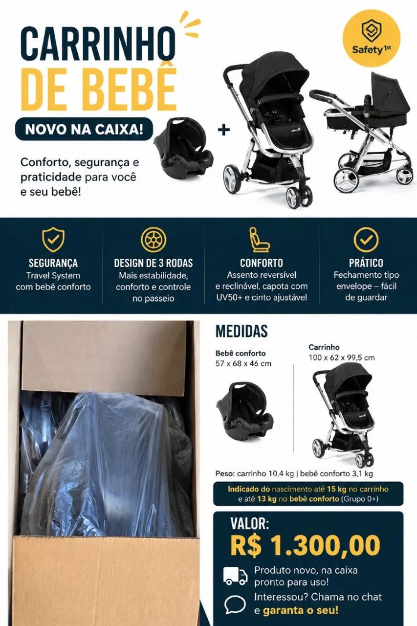 Carrinho de bebê 