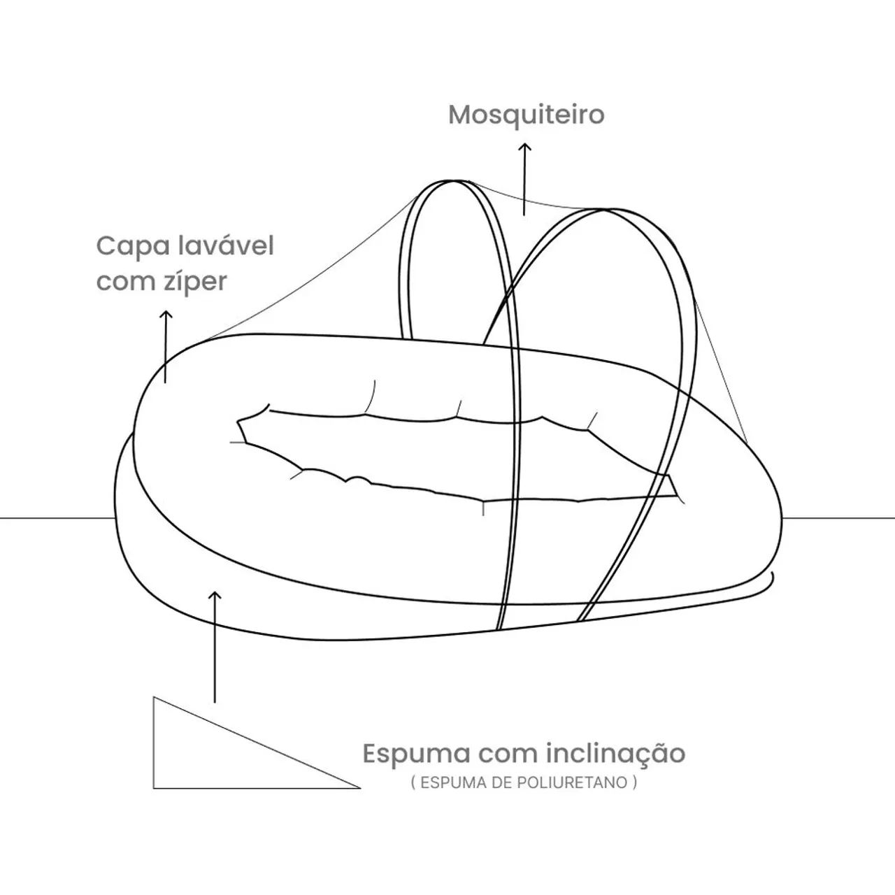 Ninho redutor para bebê  - Foto 3