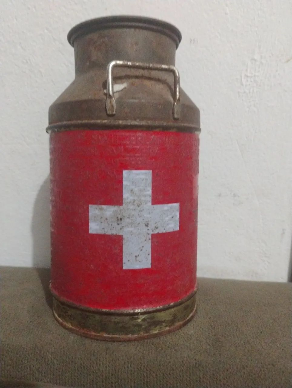 Lata de chocolate antiga  - Foto 2