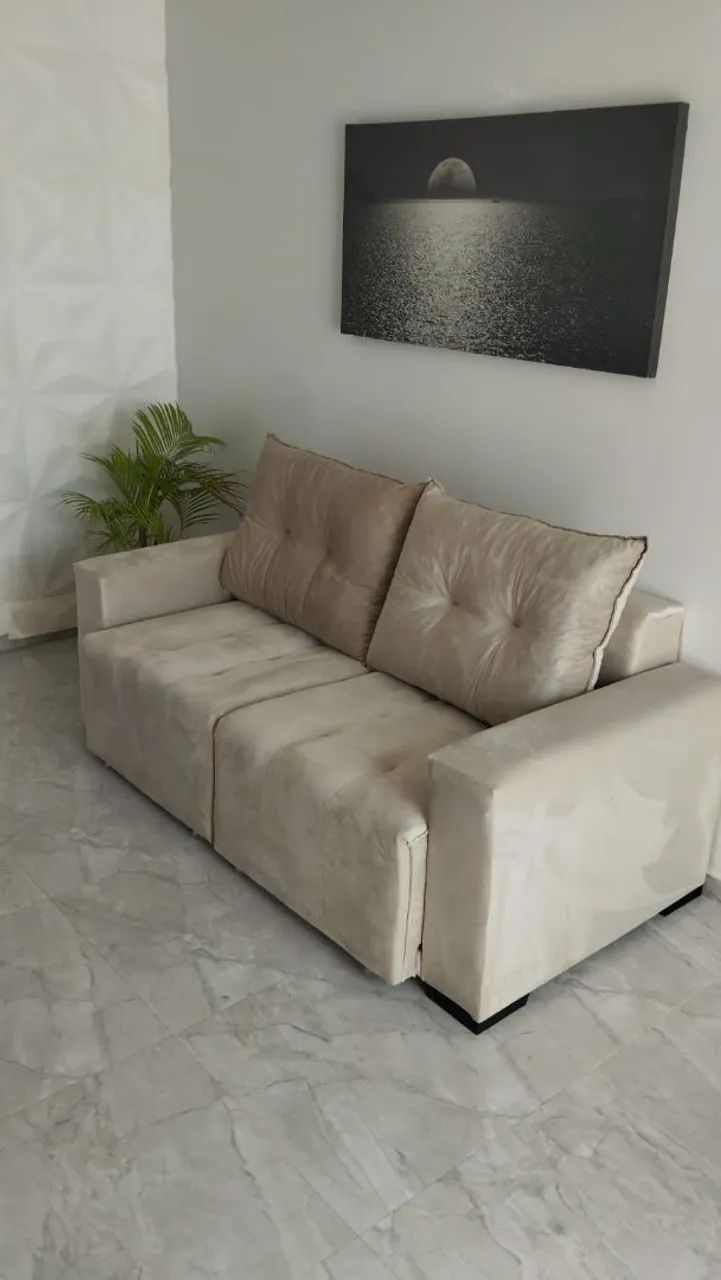 PROMOÇÃO DE SOFA RETRÁTIL PRECO IMPERDIVEL A PARTIR 980 - Foto 3