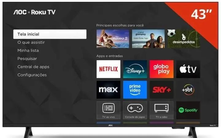 Smart tv AOC 43 - Foto 2