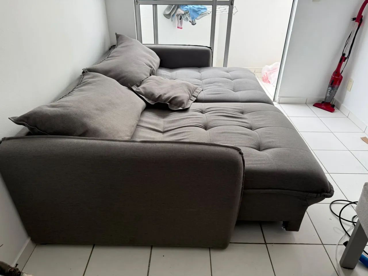 Sofá Cama - estado de usado - Foto 5