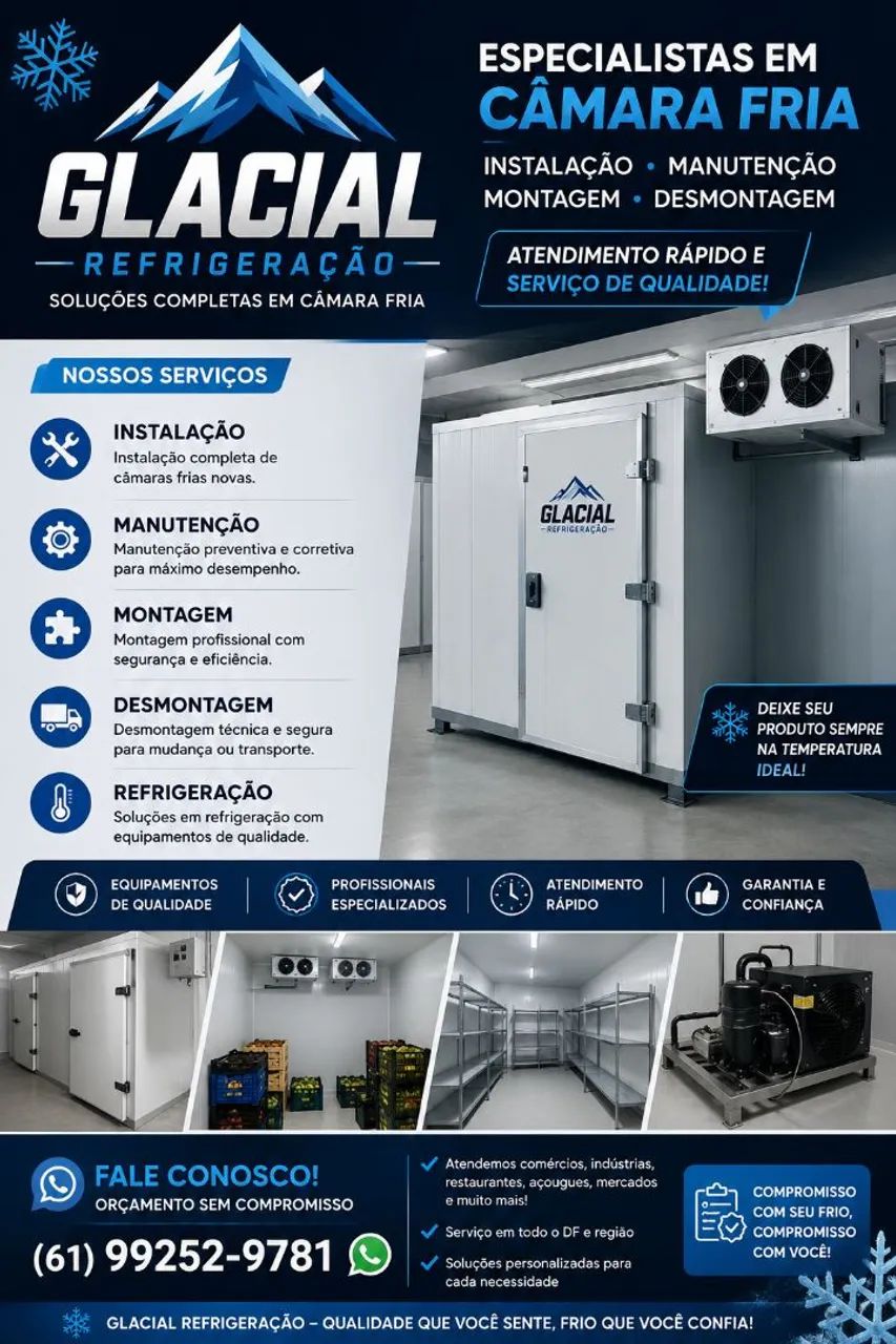 Glacial refrigeração 
