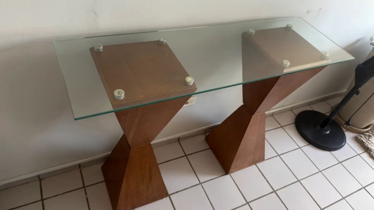 Mesa com vidro  - Foto 2