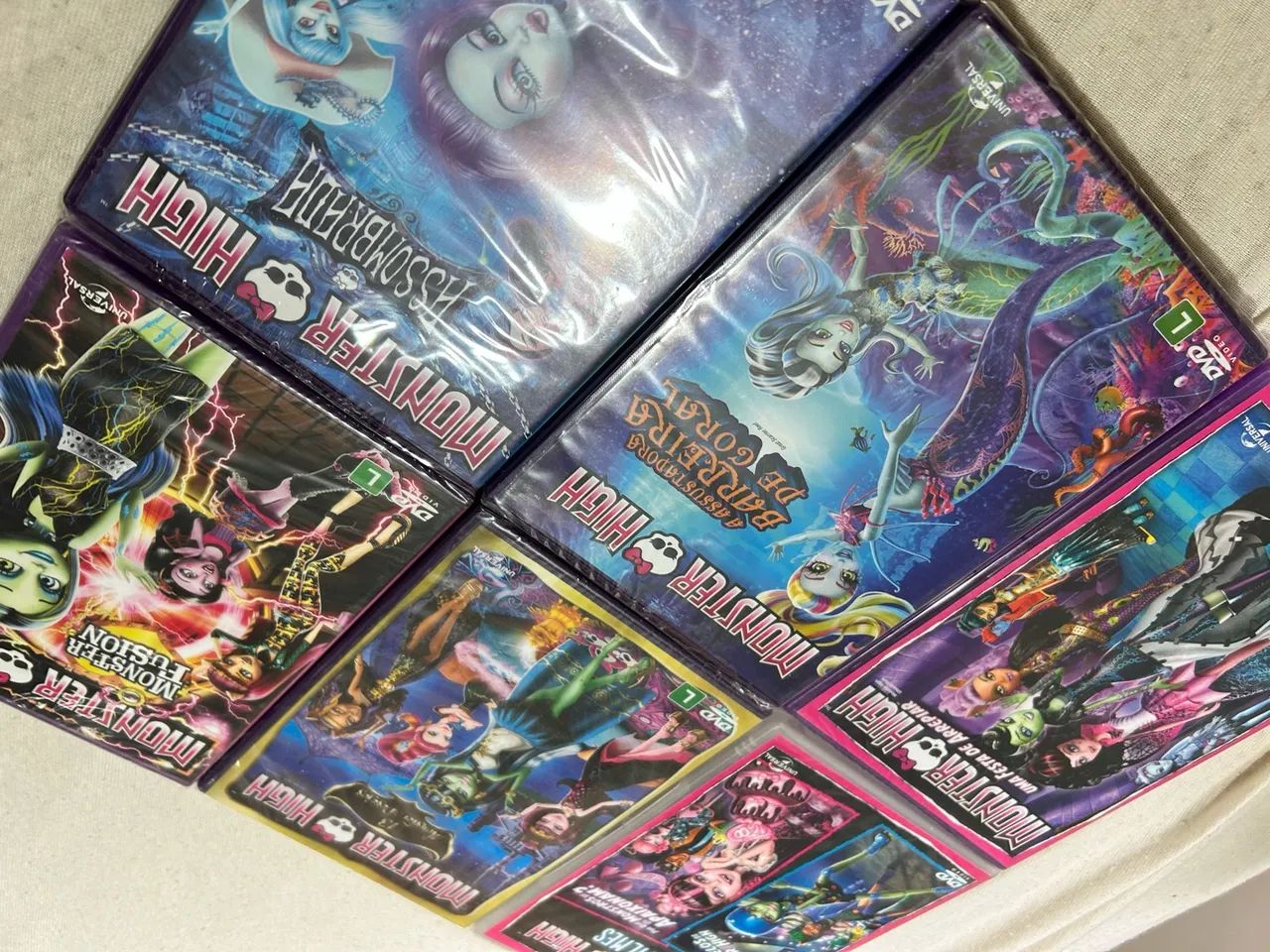Kit 6 dvds Monster High LACRADOS - Foto 2