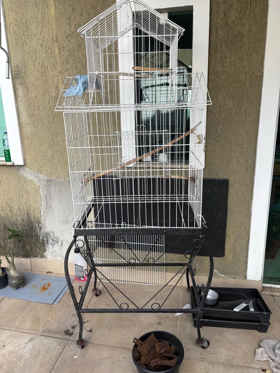 Viveiro, gaiola passarinho  - Foto 2