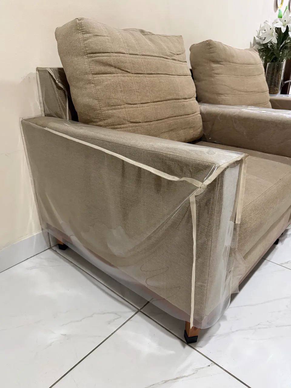 2 Poltronas em linho  - Foto 5