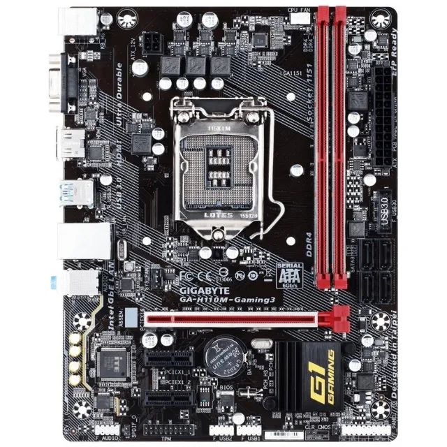 Placa mãe Gigabyte GA-H110M-Gaming 3 - Foto 4