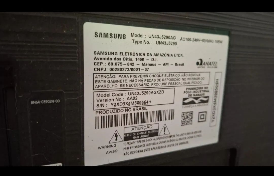 Tv smart Samsung 43 polegadas para concerto - Foto 2