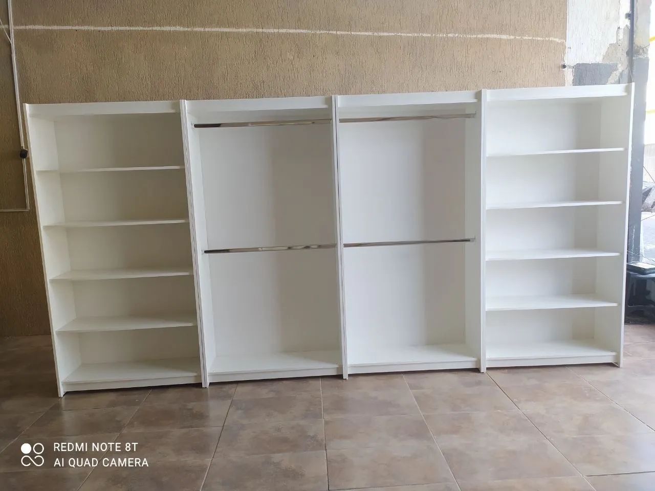CLOSET CABIDEIRO DUPLO COM PRATELEIRA - NOVO - ENTREGA RÁPIDA 