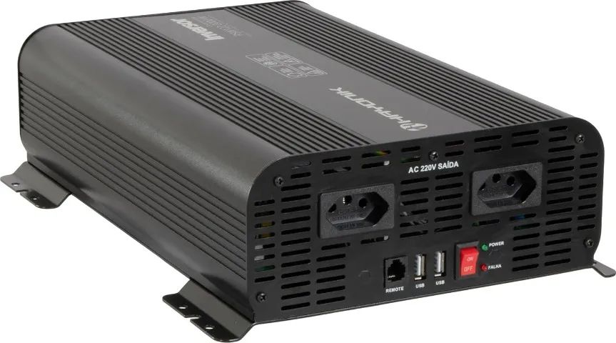 Inversor Onda Senoidal Pura Off-Grid 2000W Entrada 12VDC Saída 220VAC HAYONIK PSW122 - Foto 2