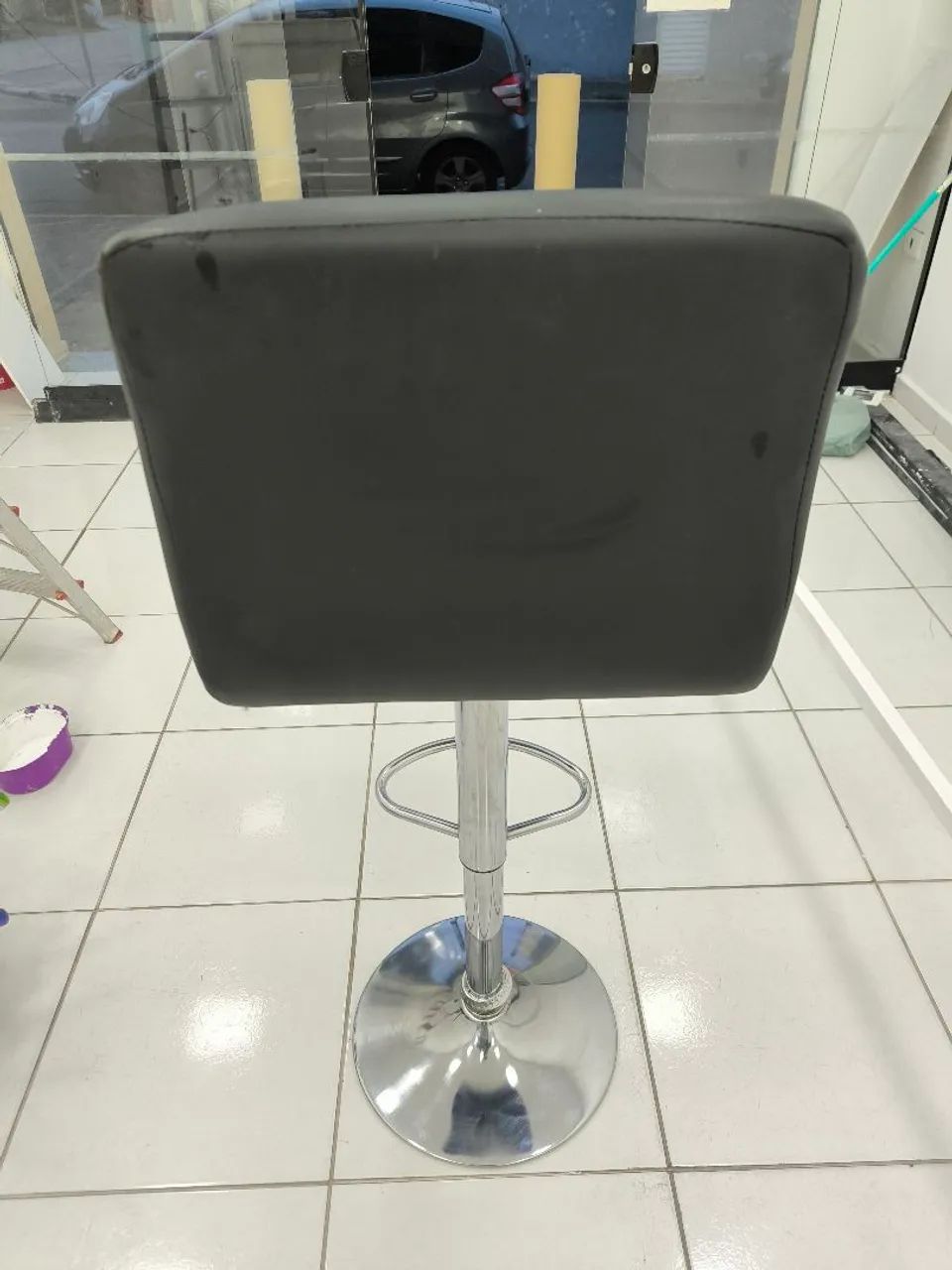 Banqueta giratória a gás  - Foto 5