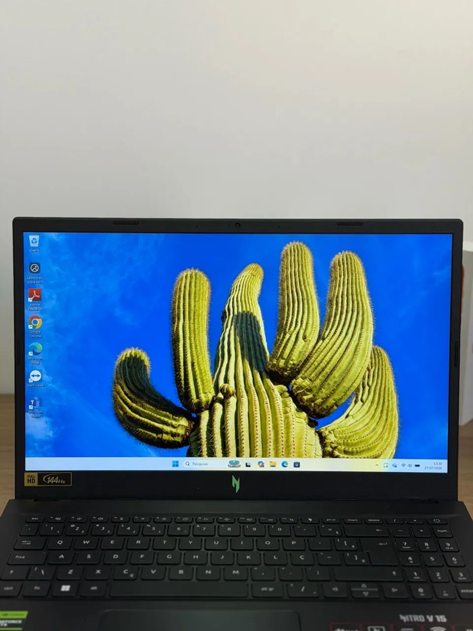Notebook Acer Gamer Nitro V15 512GB / Venda ou troca  - Foto 2